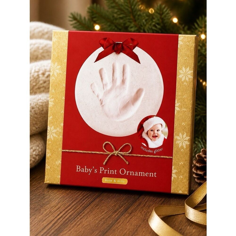 KATE & MILO BABY’s PRINT ORNAMENT
